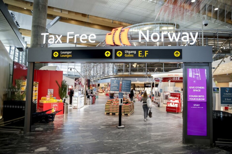 Klikk & Hent-funksjonen på Travel Retail Norways nettside er nede som følge av et dataangrep. Foto: Vidar Ruud, NTB