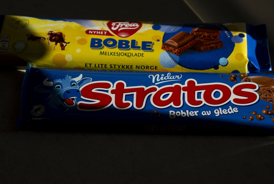 Mange Freia Boble-elskere er tydeligvis redde for å gå tomme etter at produsenten ble pålagt av retten å trekke produktet tilbake. Etter at dommen falt fredag, har salget skutt i været.