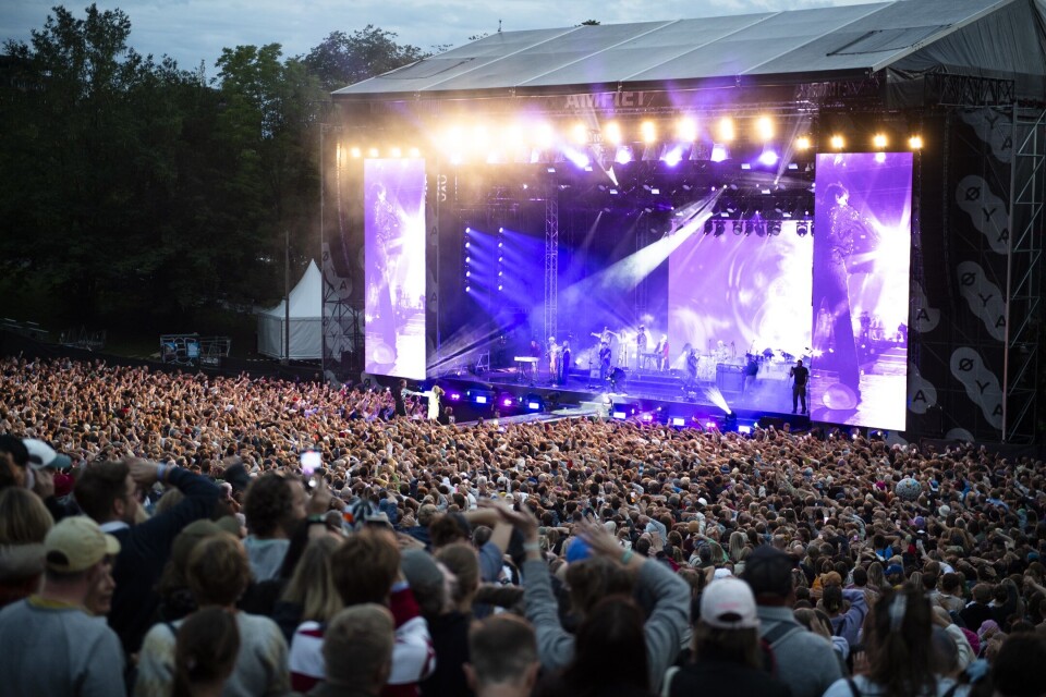 Mer enn 90 prosent av alt som serveres på Øyafestivalen er økologisk.