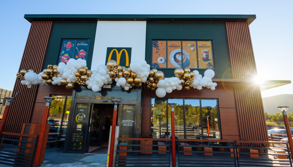 Nyåpning av McDonald's Lillehammer
